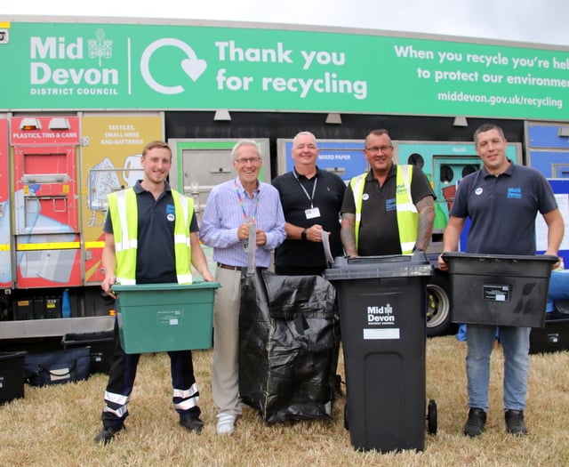 Recycling record as residents reduce and re-use
