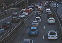 M5 closed after man fell from bridge