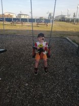 Brave miracle boy Ray enjoys his first holiday