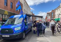Repair and reuse van pulls out of event after death of Queen