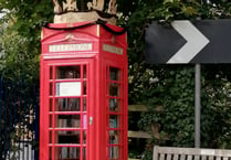 Red phone box tribute to Queen Elizabeth takes pride of place in village