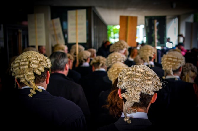 Hundreds of outstanding cases at Taunton Crown Court wellington today