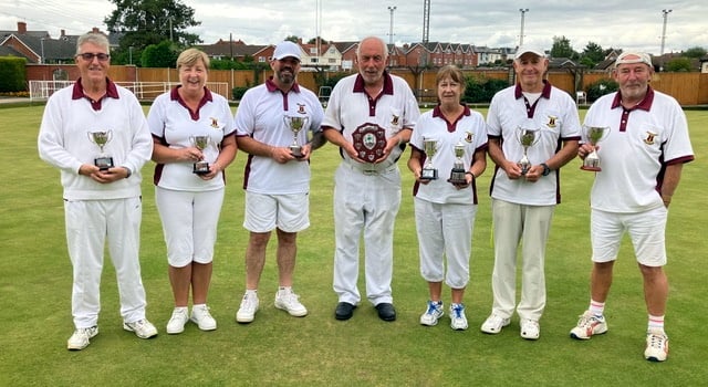 Hat-trick of trophies for Christine at outdoor finals