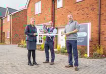 Ribbon cut at new development