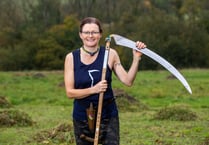 ‘’I lost four stone by taking up scything - and then became UK champ’’