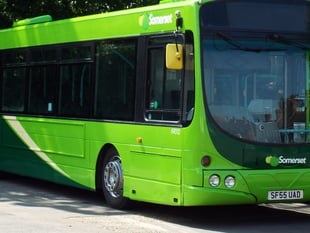 Flat rate bus fare for most single journeys in Somerset from January
