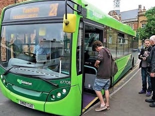 All the new evening bus services that start today in Somerset 
