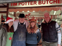 Butcher Tim saves Christmas Dinner for families 