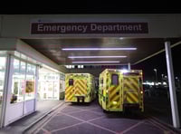 When are the busiest times of the week at the Somerset Trust A&E?