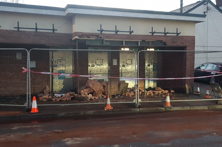 Wellington public toilets car crash Longforth Road