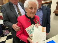 100th birthday party fit for a Pearly Queen!