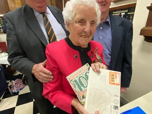 100th birthday party fit for a Pearly Queen!