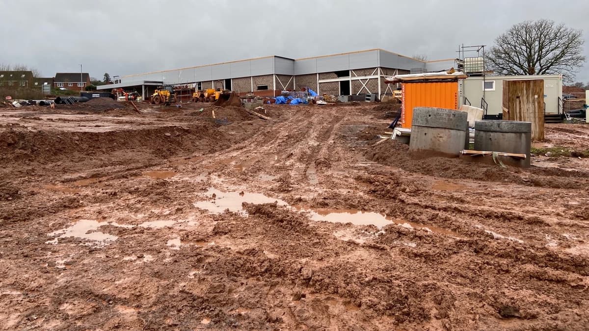 Bad weather holding up progress on new Lidl store 500 people asked for