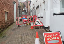 Historic street closes again after only a fortnight