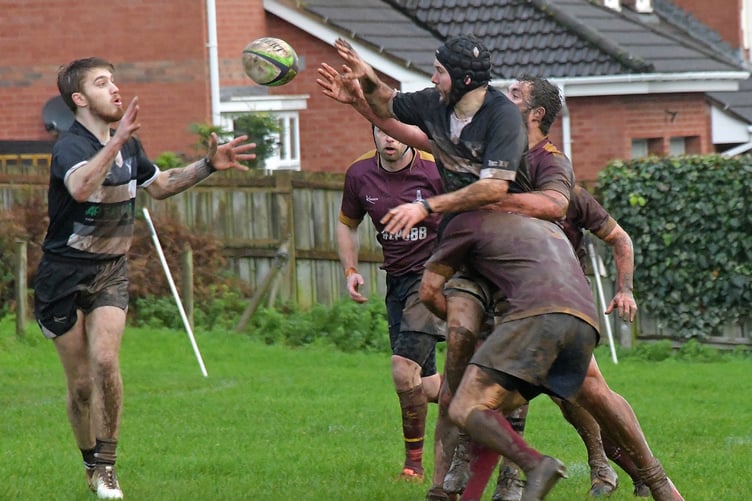 Rugby action