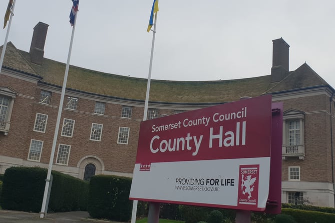 Somerset County Council unitary authority council tax budget