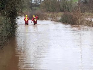 New flood warning issued for River Tone after day of heavy rain