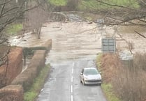 Roads closed on Sunday due to flooding 