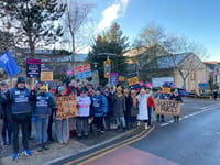 Somerset nurses go on strike as part of national pay dispute