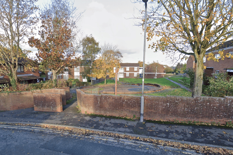 Land between Gay Close and Parker Close in Wellington