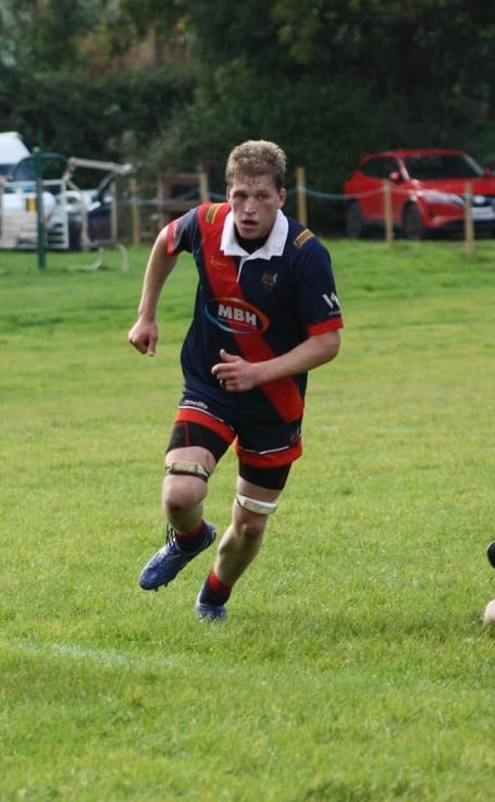 Popular local rugby and squash player Chris Shapland has died suddenly