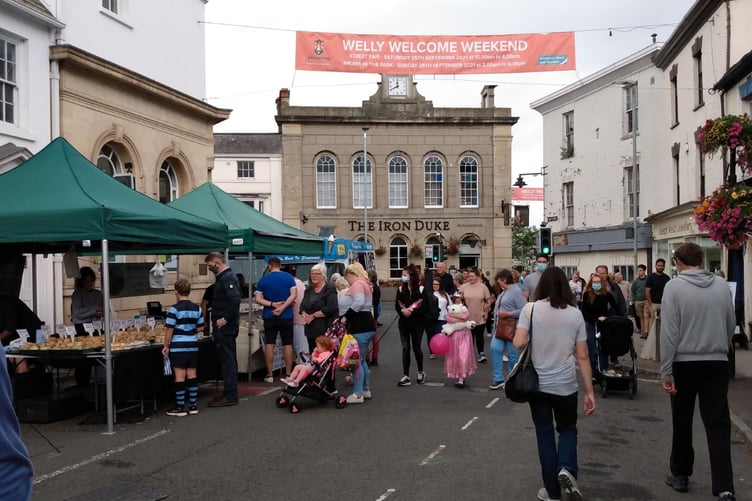 A previous Wellington Street Fair