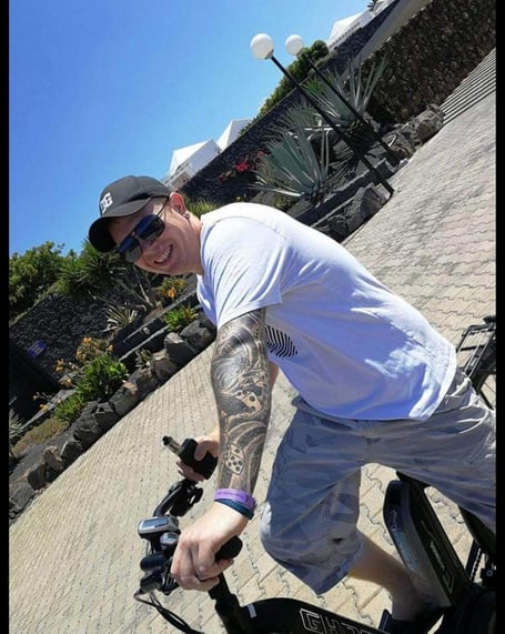 Elliot Sparks died in a crash on the A38