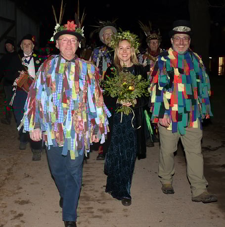 Wassailing at Sheppy's Cider