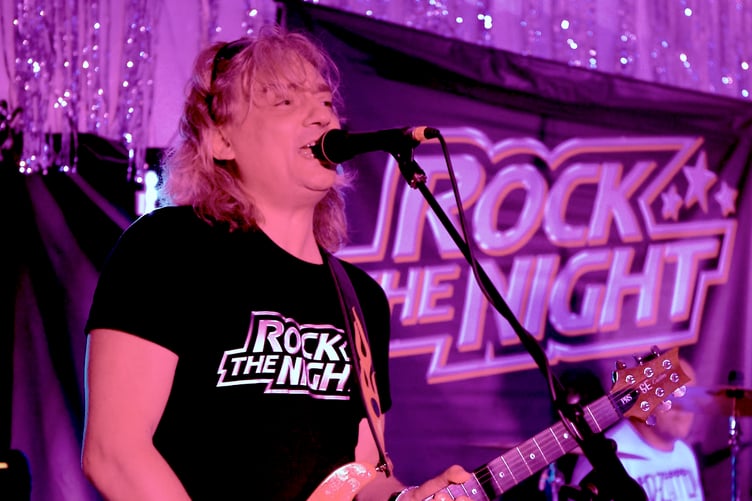 Lead guitarist of Rock The Night, Plamen Nikolov