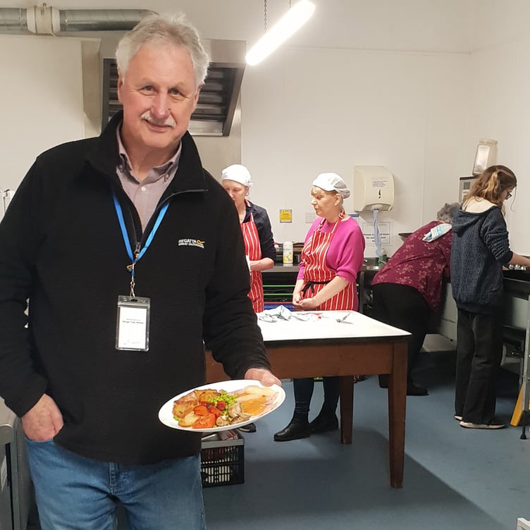 Baptist church warm refuge volunteer Norman Snell