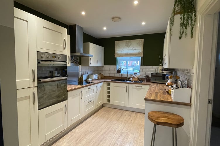 Kitchen at 12 Normandy Row, Wellington