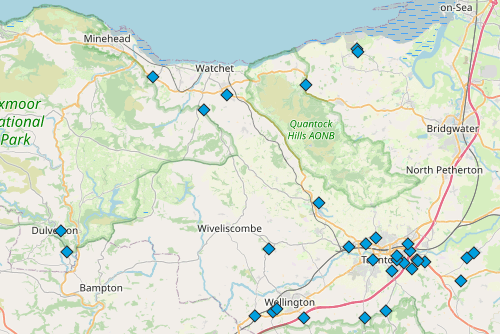 Mobile speed cameras for the week commencing Monday February 6
