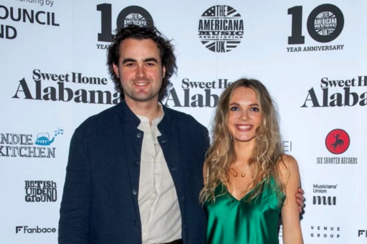 Archie and Issy Ferris, who make up the folk duo Ferris and Sylvster