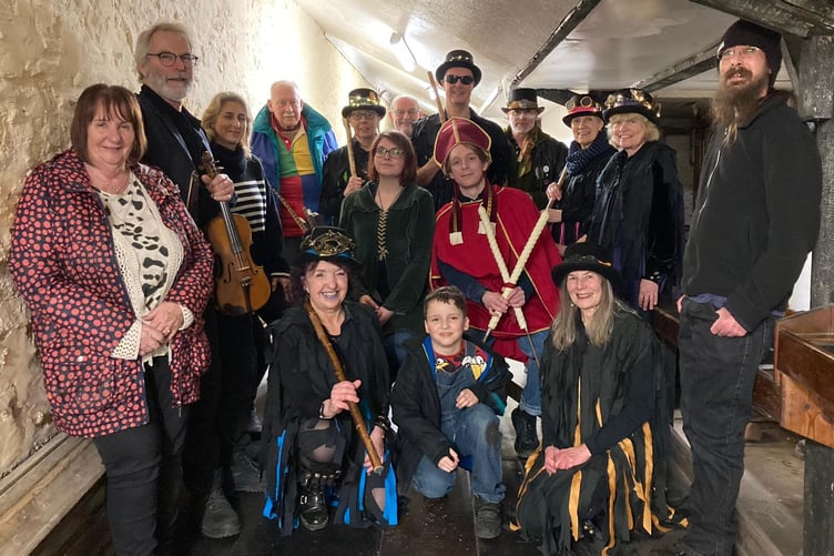 Wellington Folk and Custom Society, Freeman Richard Fox, Bootstrap Border Morris Team.
