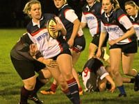 Wiveliscombe Ladies in action 