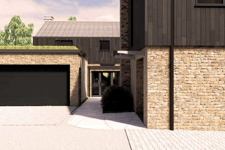 The plans include green roofs