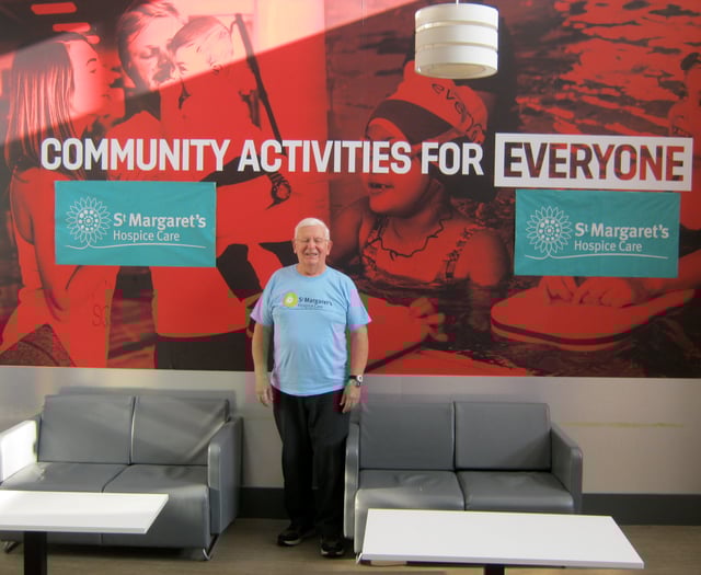 Charity swimmer passes half-way