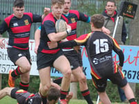 Hat-trick of tries 