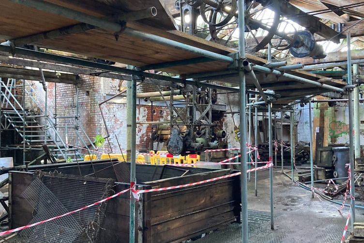 Inside the Tone Works complex in Wellington