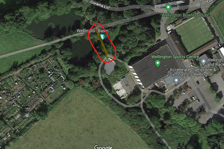 The site of the boardwalk in the Basins set to undergo a temporary closure