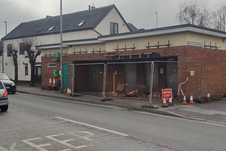 Wellington Longforth Road public toilets car crash damage town council
