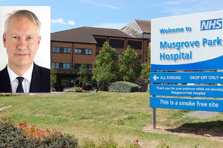 Parliamentary candidate for the Liberal Democrats Gideon Amos has attacked the government's management of the NHS