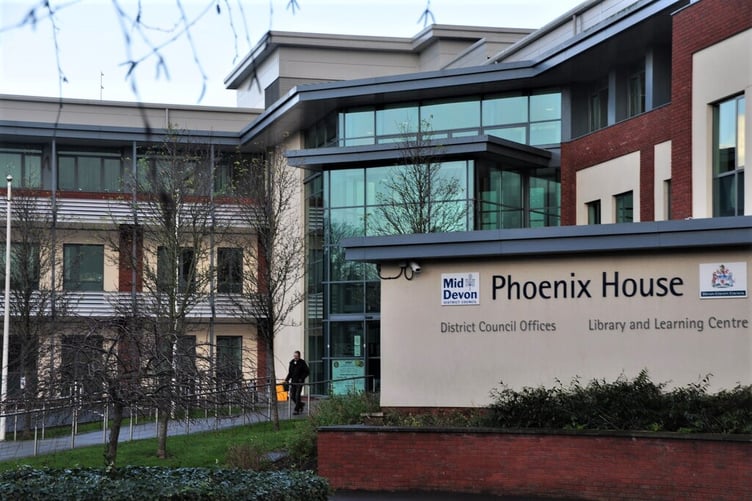 Phoenix House in Tiverton HQ of Mid Devon Council