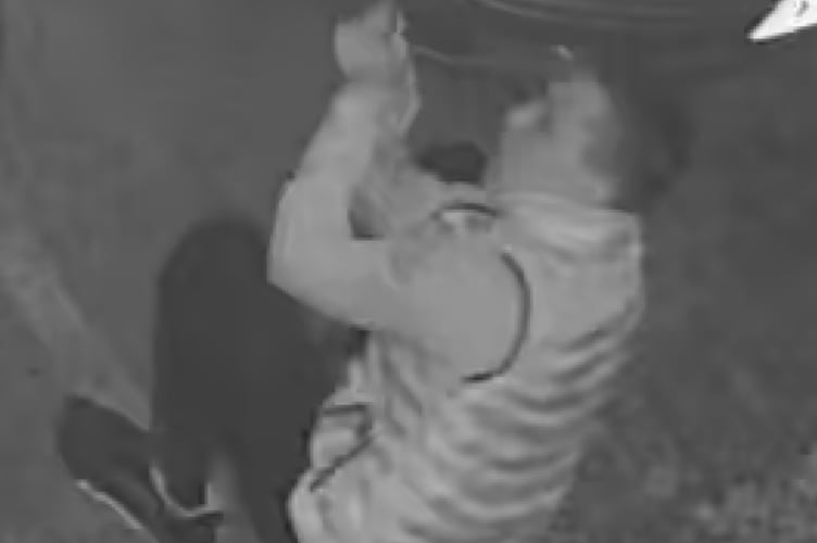 CCTV image of a man police want to speak to after a woman was sexually assaulted in Wellington