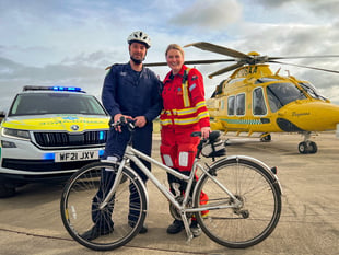 New cycle challenge to raise funds for Somerset air ambulance