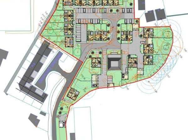 Plans for 29 flats at Popham Court in Wellington