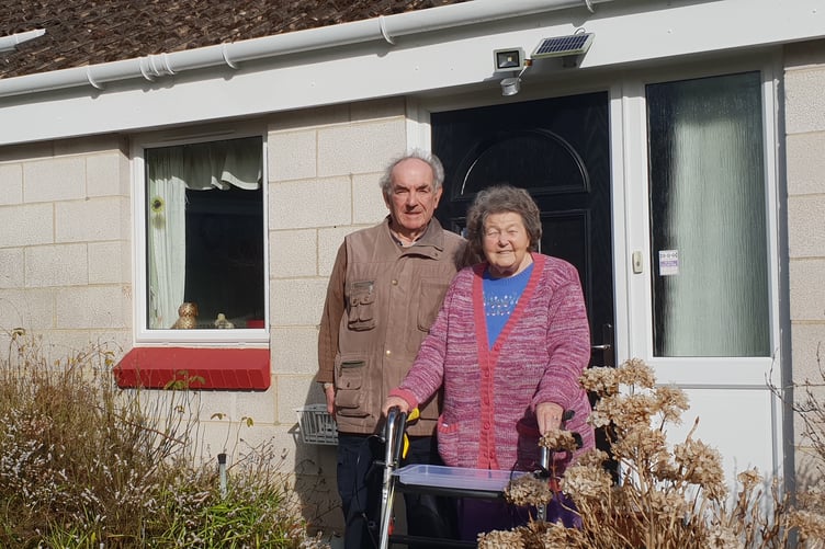 Milverton Creedwell Close Geral May Molly German heat pump electricity SWT Low Carbon Exchange