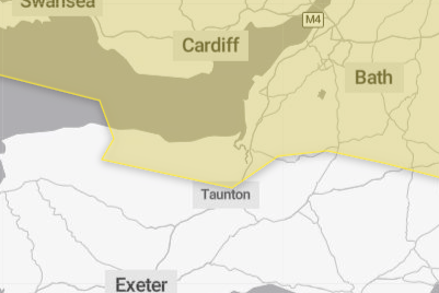 Warning for ice and snow on Tuesday