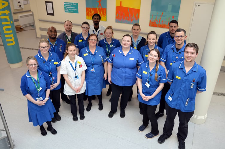 Somerset's radiography team has had a big thumbs up from patients