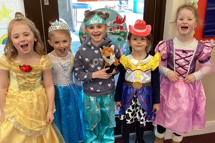Students at St John's primary school dressed up as their favourite fictional characters to celebrate World Book Day